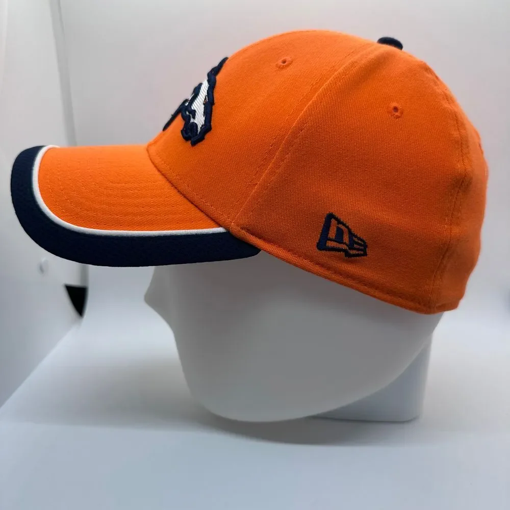 New Era Denver Broncos‎ NFL Official Team Baseball Cap Hat Orange Navy Football
